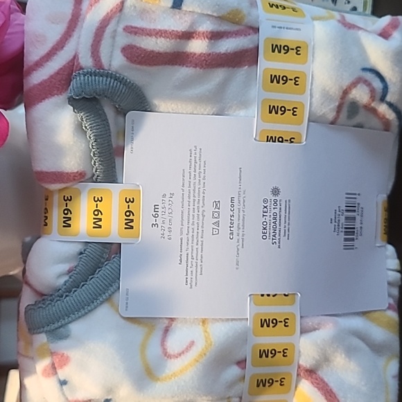 Carter's 3-6 m sleepwear 2pk. - Picture 2 of 4